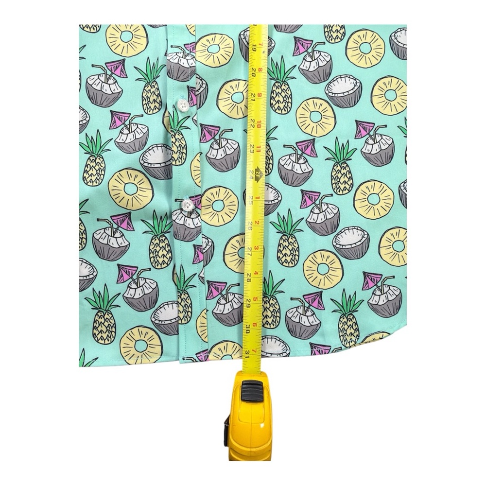 Chubbies Pineapple Coconut Button Up Stretch Shor… - image 7